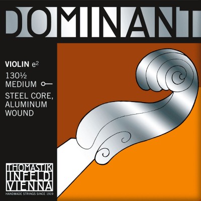 1/2 DOMINANT VIOLIN STRING E 130 MEDIUM TENSION