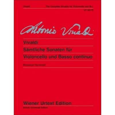 VIVALDI ANTONIO - SONATES POUR VIOLONCELLE & BASSE CONTINUE