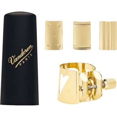 VANDOREN LIGATURE SAXOPHONE OPTIMUM PLASTIK ALTO UND KAPSEL - LC07P