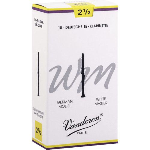 VANDOREN 10 CLARINET REEDS W.MASTER No 2,5