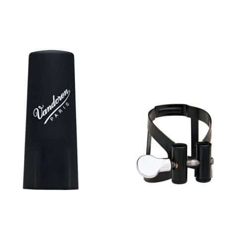 LIGATURE M/O Mib NOIRE COUVRE BEC PLASTIQUE