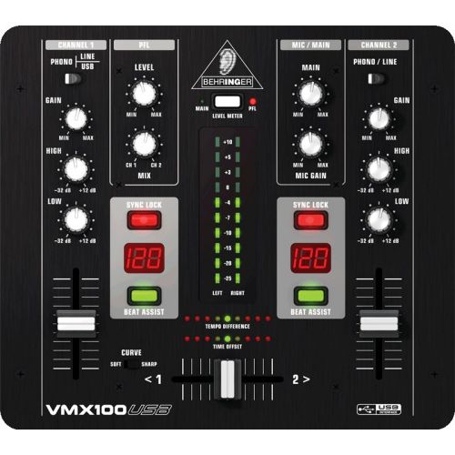 BEHRINGER VMX1000USB Tables de Mixage DJ
