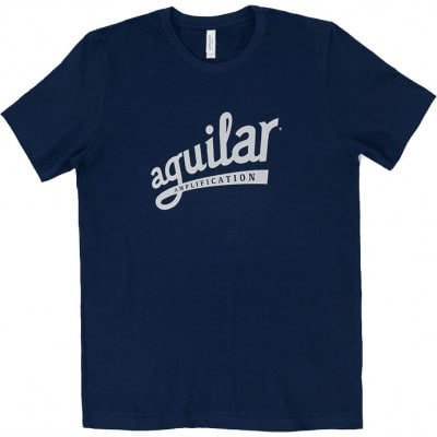 T-SHIRT NAVY-SILVER LARGE