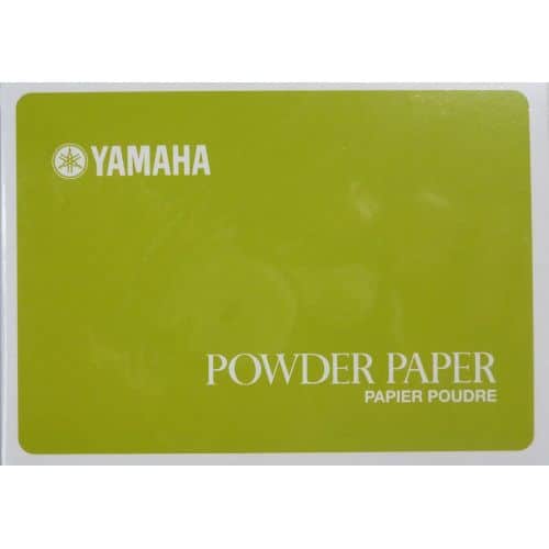 YAMAHA CARNET PAPIER POUDRÉ