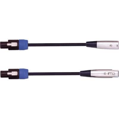 CABLE YELLOW CABLE HAUT PARLEUR HP9XS - XLR F/SPEAKON BON PLAN