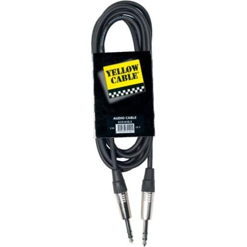 YELLOW CABLE CORDON JACK STRO JACK STRO 3 M