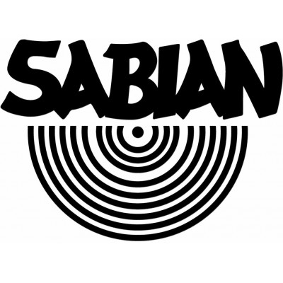 SABIAN AUTOCOLLANT GC NOIR