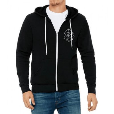 SWEAT ZIP CAPUCHE LOGO TAILLE M