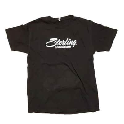 T-SHIRT STERLING LOGO01 FEMME BLACK TAILLE L