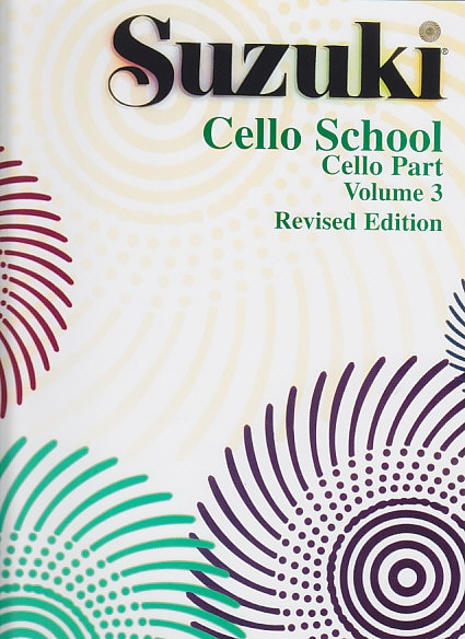 ALFRED PUBLISHING SUZUKI CELLO SCHOOL PART VOL.3