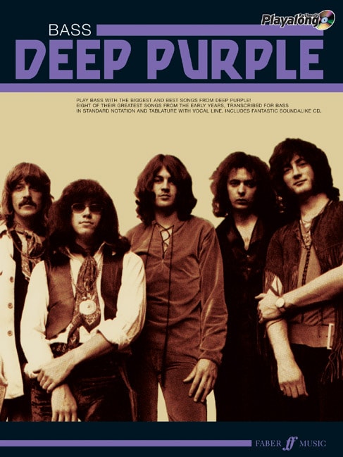 FABER MUSIC DEEP PURPLE - AUTHENTIC BASS PLAYALONG + CD - BASS