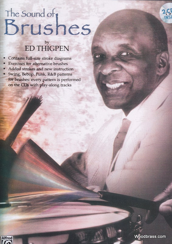 ALFRED PUBLISHING THIGPEN ED - THE SOUND OF BRUSHES + CD 