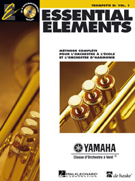 HAL LEONARD ESSENTIAL ELEMENTS VOL.1 + CD - TROMPETTE