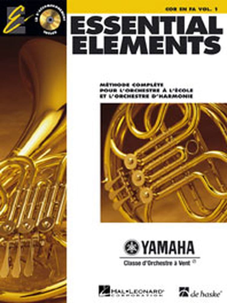 HAL LEONARD ESSENTIAL ELEMENTS VOL.1 + CD - COR EN FA