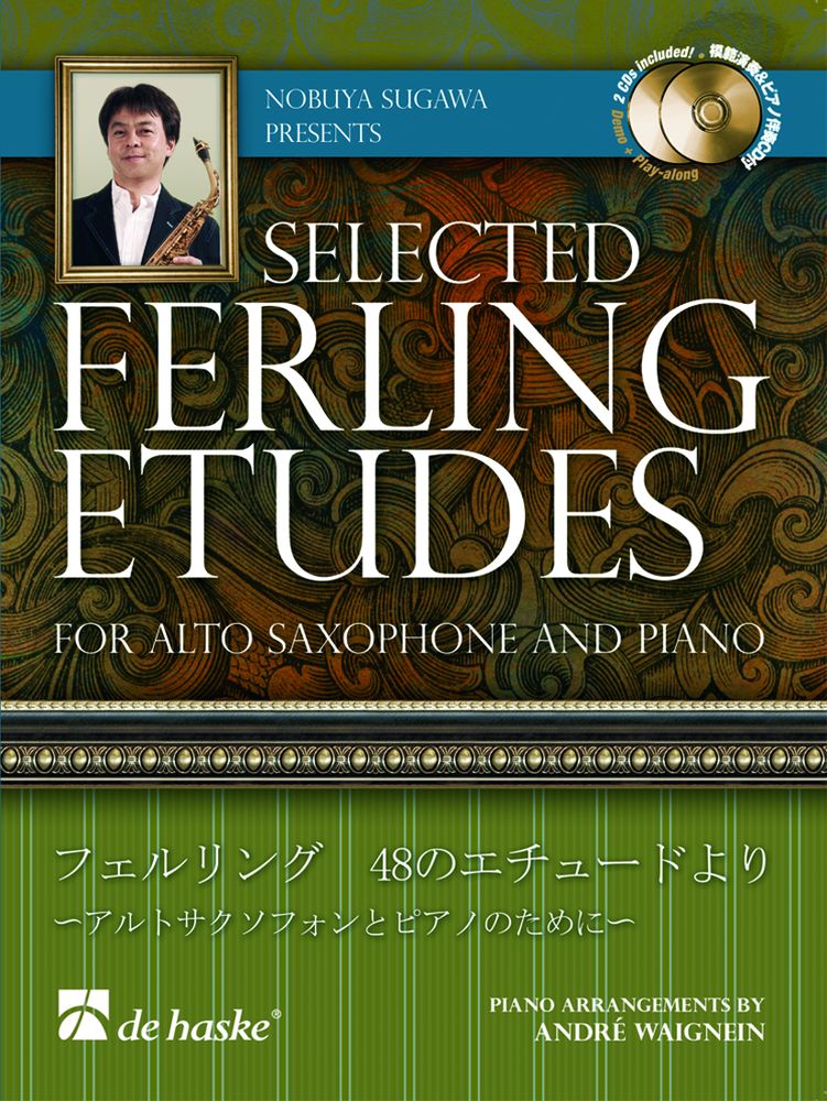 DEHASKE SELECTED FERLING ETUDES SAX ALTO + CD