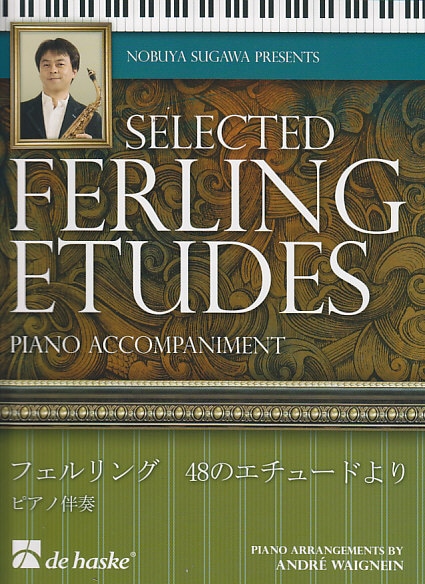 DEHASKE FERLING W./WAIGNIEN A. - SELECTED ETUDES - ACCOMPAGNEMENT DE PIANO