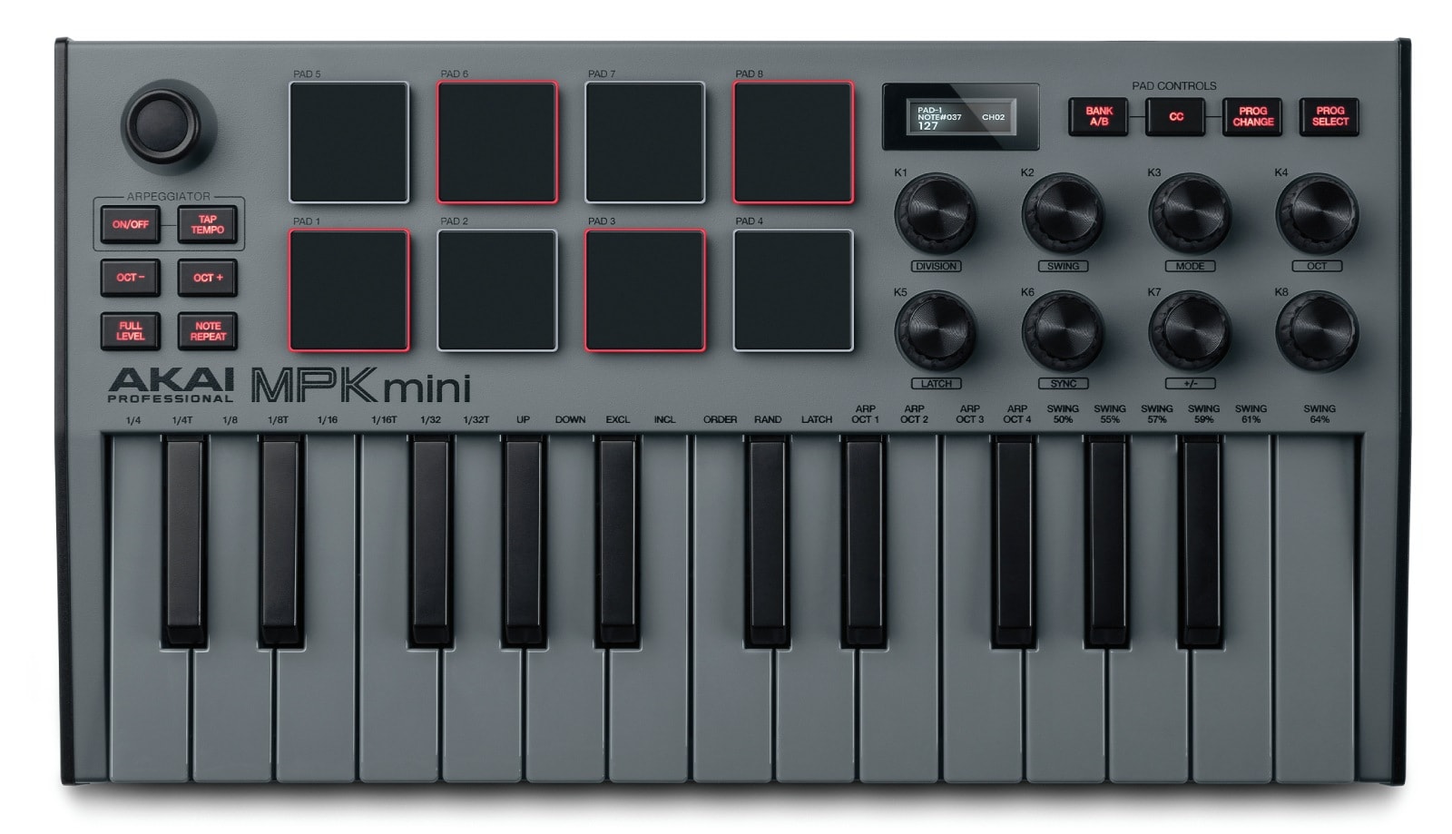 AKAI MPK MINI MK3 GRIS