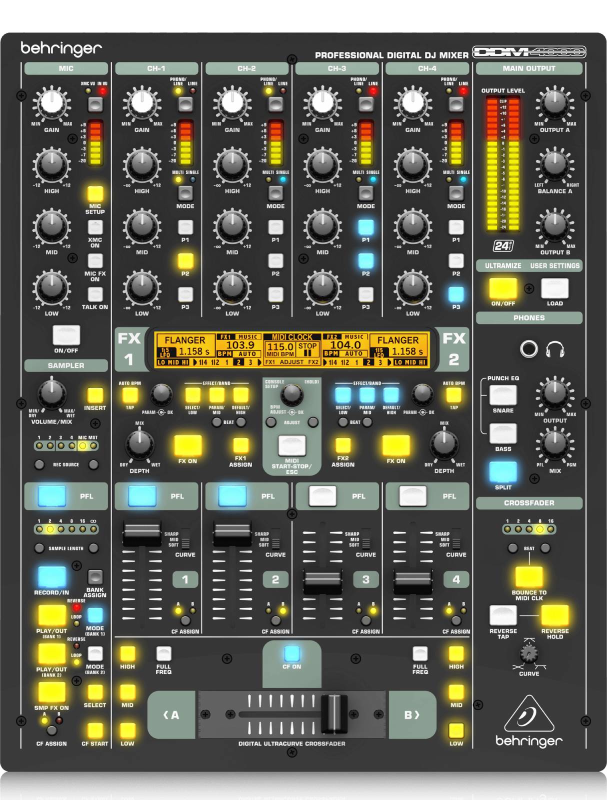 BEHRINGER DDM4000