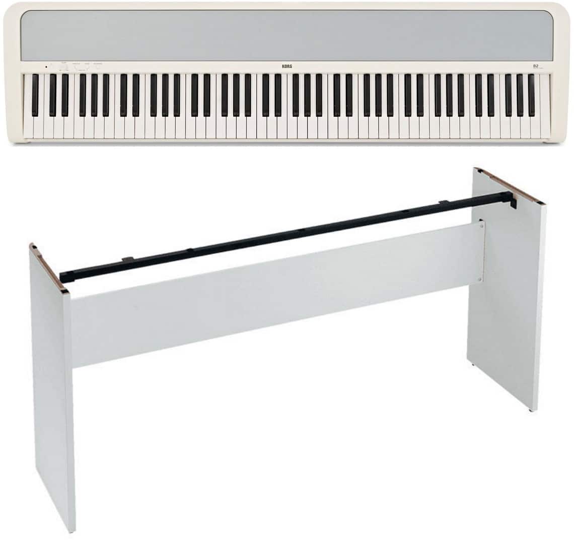 KORG B2 WHITE AVEC STAND MEUBLE