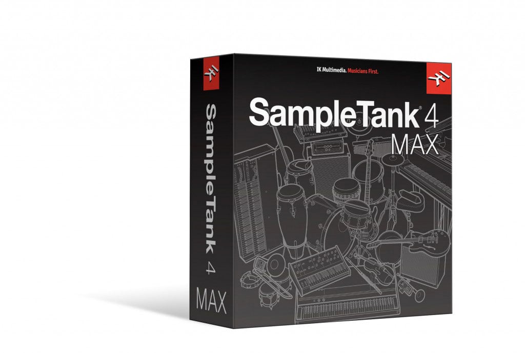 IK MULTIMEDIA SAMPLETANK 4 MAX -SAMPLEUR LOGICIEL POUR MAC ET PC