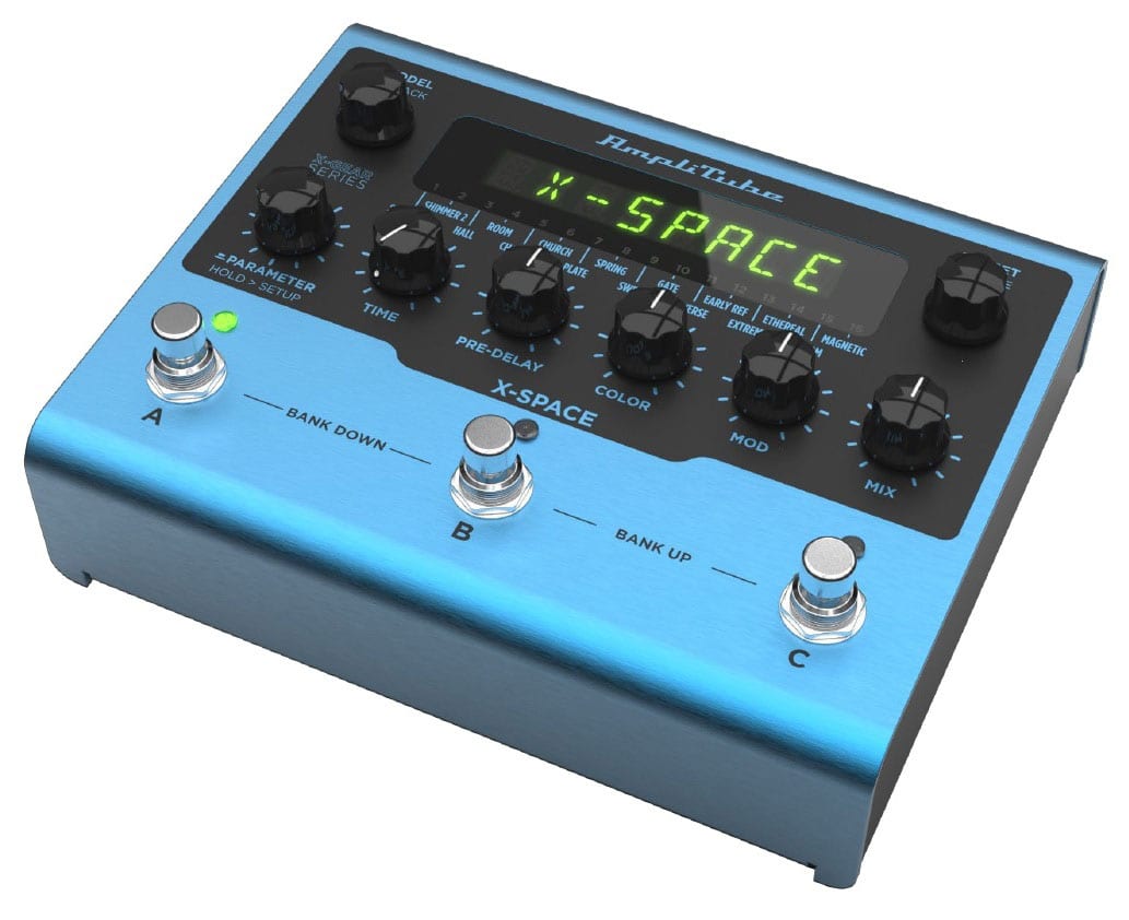 IK MULTIMEDIA X-SPACE - PEDALE DE REVERB POUR INSTRUMENT