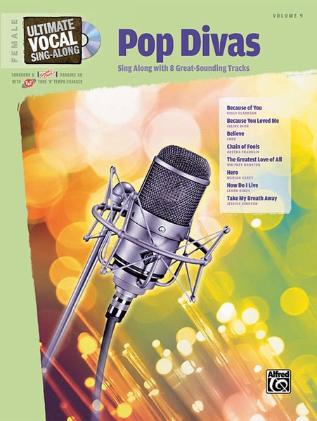 ALFRED PUBLISHING POP DIVAS + CD - VOICE