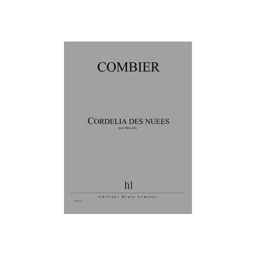 JOBERT COMBIER - CORDELIA DES NUÉES - FLÛTE SEULE