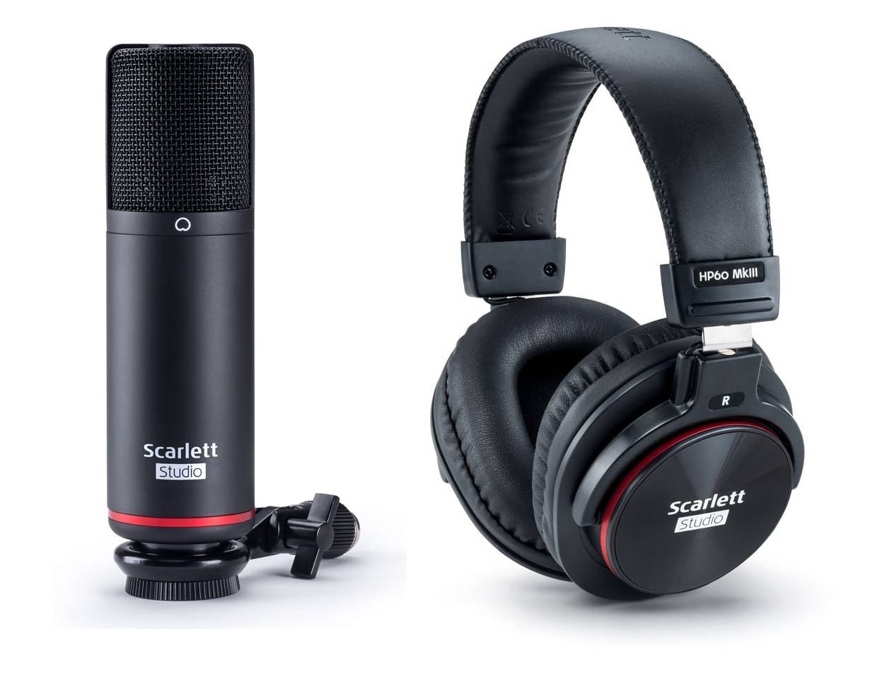 Pack Studio Focusrite Scarlett Solo Studio Carte son + Casque + micro