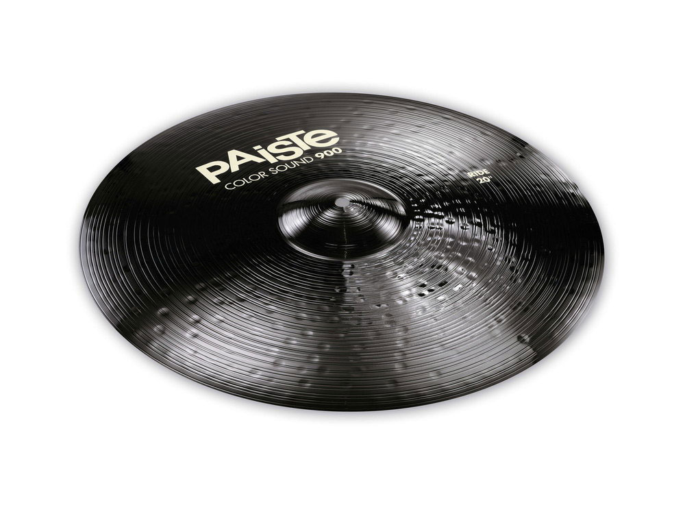 PAISTE CYMBALES RIDE 900 SERIE COLOR SOUND BLACK 20