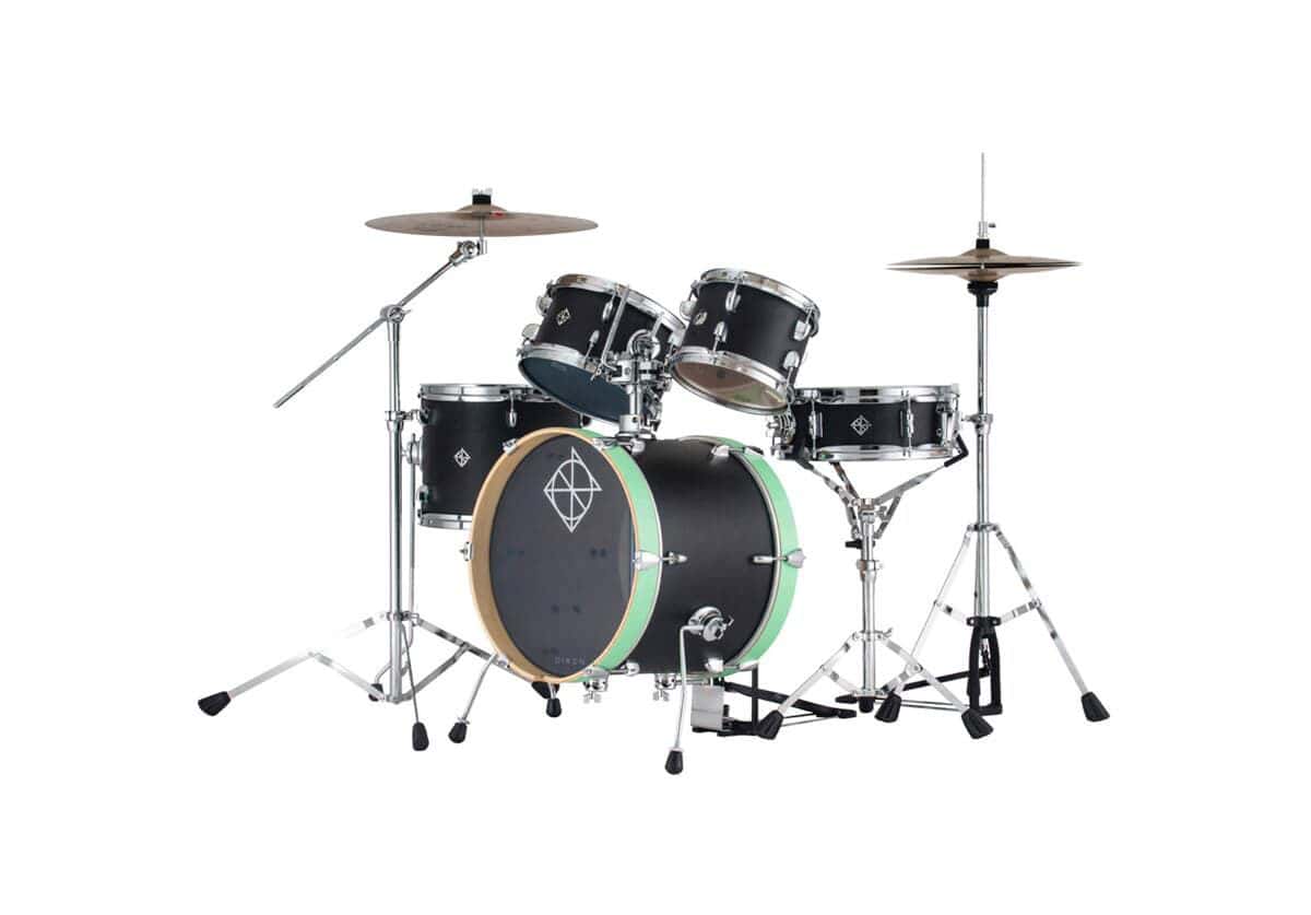 DIXON JET SET PLUS KIT JAZZ 16 - FINITION BLACK GREEN