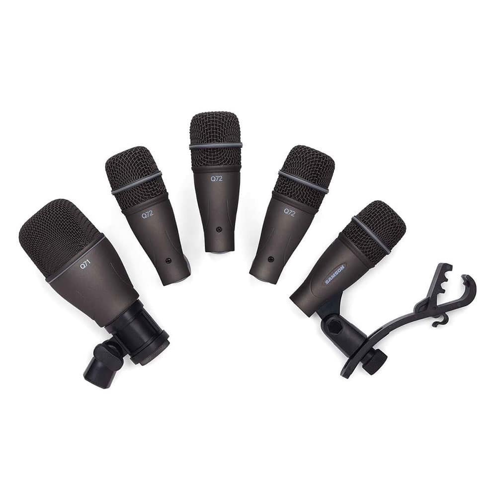 SAMSON DK705 PACK 5 MICROPHONES DYNAMIQUES POUR BATTERIE