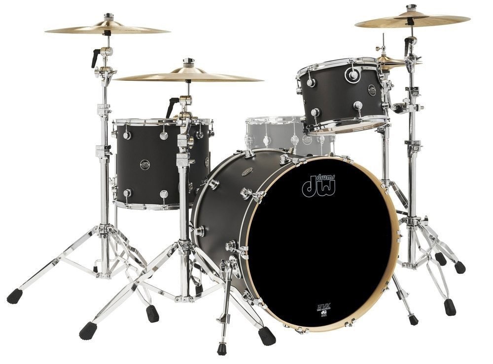 DW DRUM WORKSHOP PERFORMANCE ROCK 22 CHARCOAL METALLIC