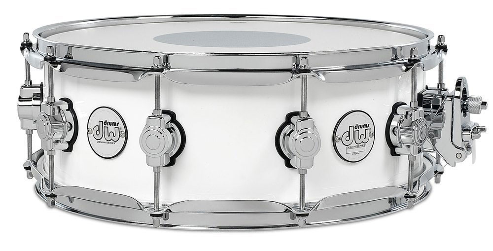 DW DRUM WORKSHOP DESIGN 14x5,5 SD WHITE GLOSS