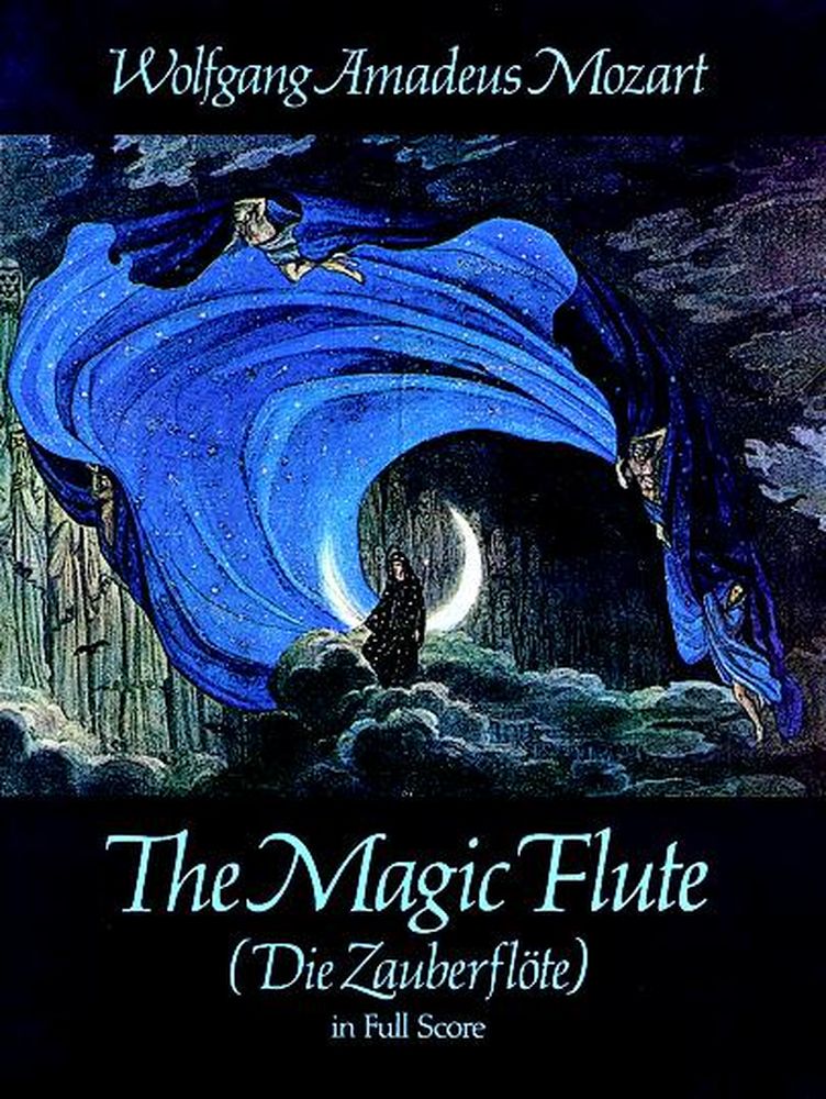 DOVER MOZART W.A. - LA FLUTE ENCHANTEE - FULL SCORE