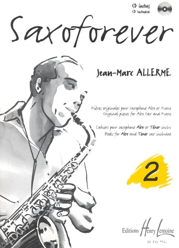 LEMOINE ALLERME - SAXOFOREVER VOL.2 + CD