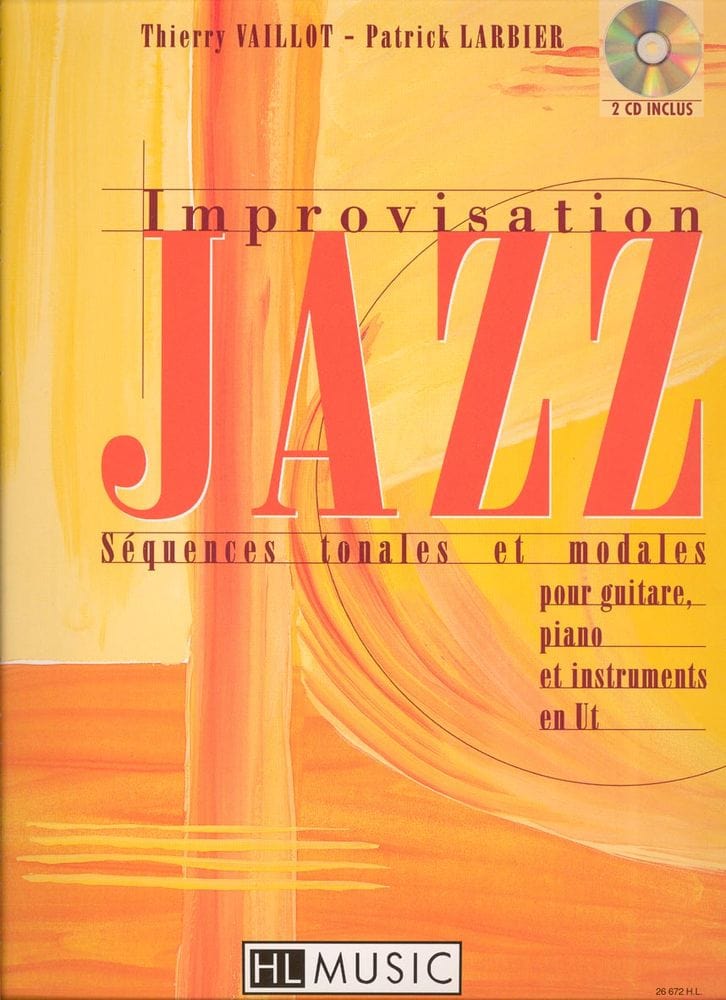 LEMOINE LARBIER P. / VAILLOT T. - IMPROVISATION JAZZ VOL.1 + CD - CLAVIER