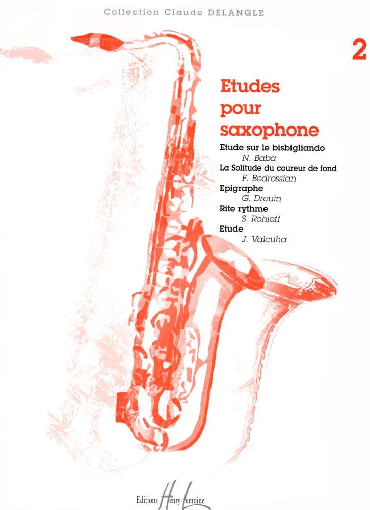 LEMOINE ETUDES POUR SAXOPHONE VOL.2