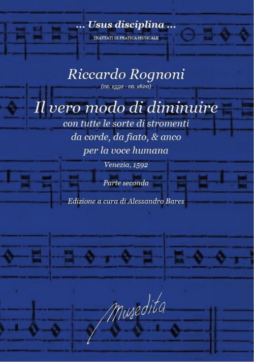 MUSEDITA ROGNONI RICCARDO - IL VERO MODO DI DIMINUARE