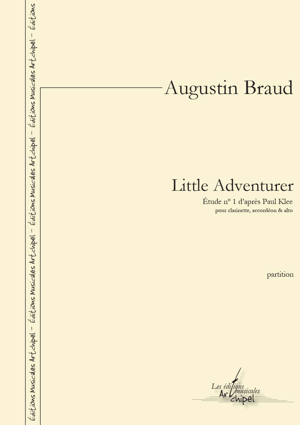 ARTCHIPEL BRAUD AUGUSTIN - LITTLE ADVENTURER