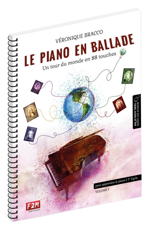 F2M EDITIONS BRACCO VERONIQUE - LE PIANO EN BALLADE VOL.1