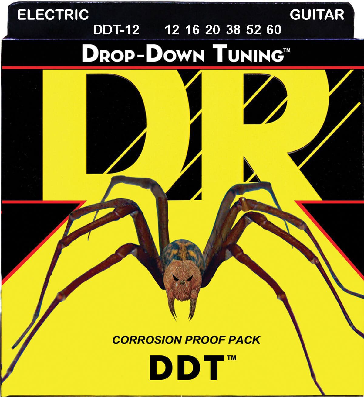 DR STRINGS DDT-12 DROP DOWN TUNING 12-60 