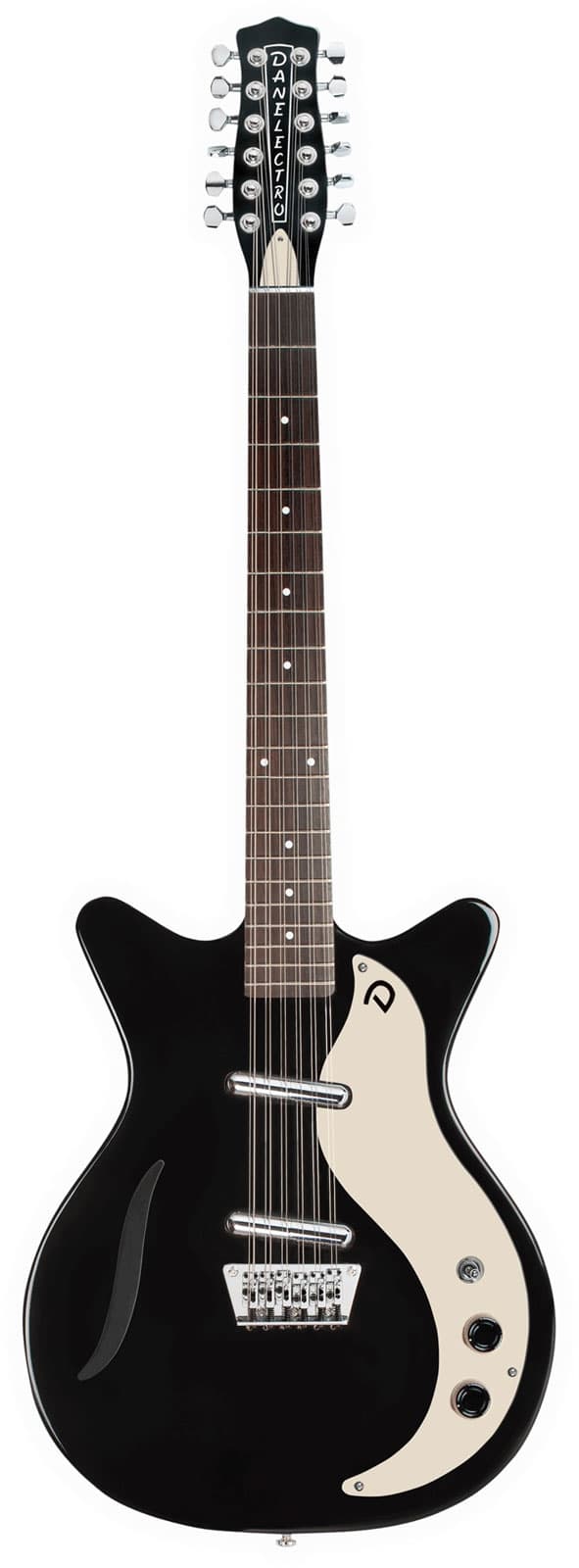 DANELECTRO VINTAGE 12STR GLOSS BLACK