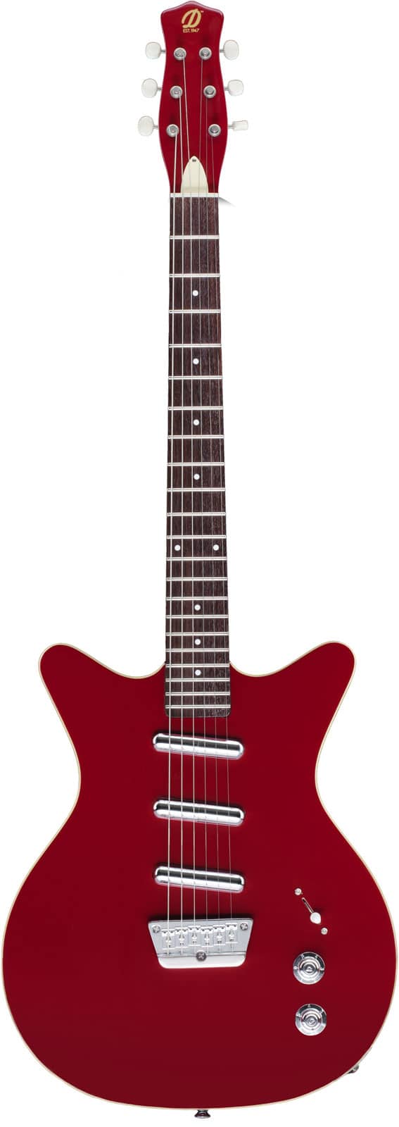 DANELECTRO 59 TRIPLE DIVINE RED