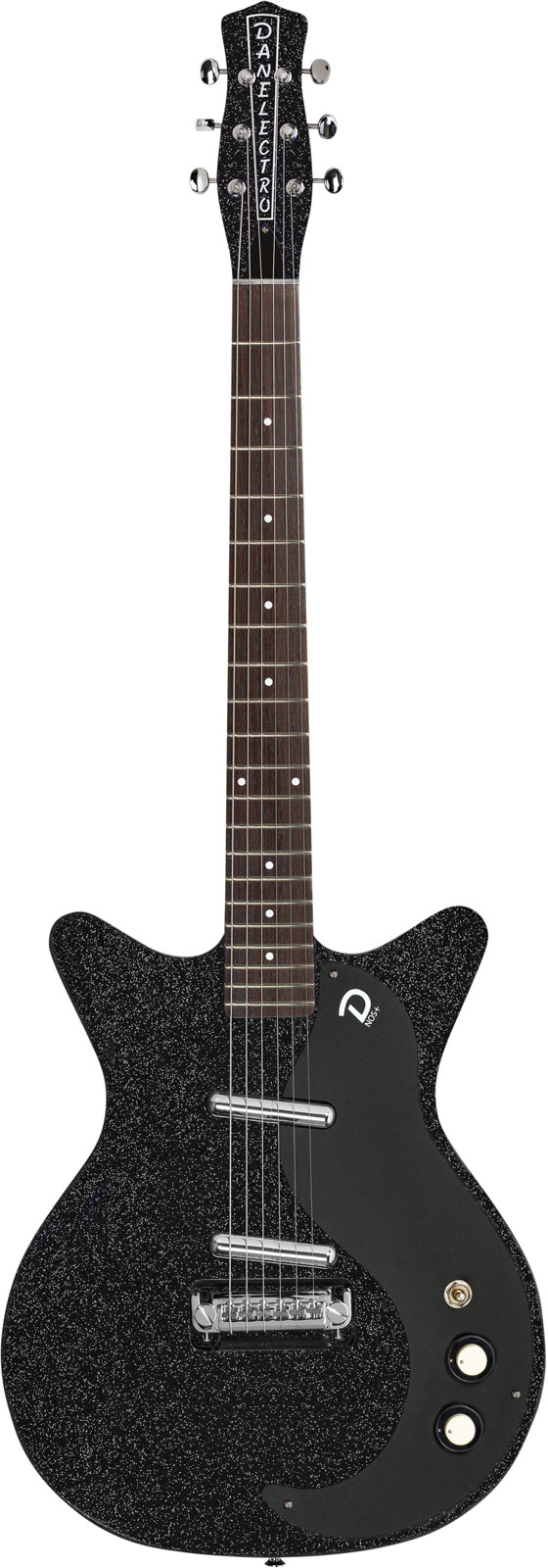 DANELECTRO BLACKOUT 59 BLACK METALFLAKE