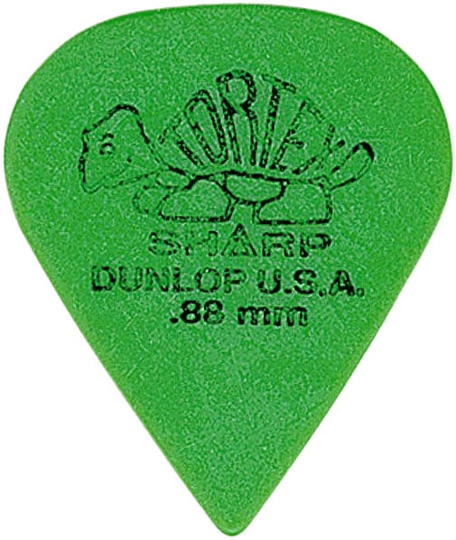 JIM DUNLOP 412P88 TORTEX SHARP PLAYERS PACK 0,88 MM 12 PACK