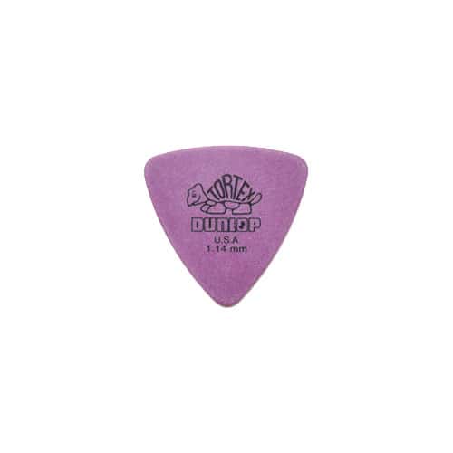 JIM DUNLOP ADU 431P114 TRIANGLE TORTEX PLAYERS PACK 1,14 MM (PAR 6)