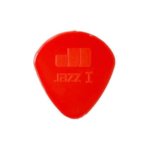 JIM DUNLOP NYLON JAZZ I 1.10 RED EXTREMITE TRES ARRONDIE 24 PACK