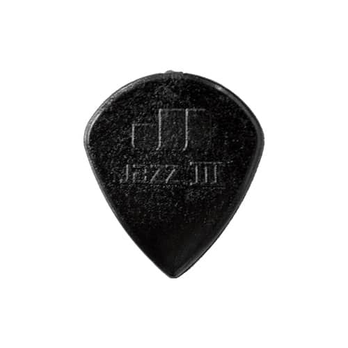 JIM DUNLOP NYLON JAZZ III 1.38 BLACK EXTREMITE POINTUE 24 PACK