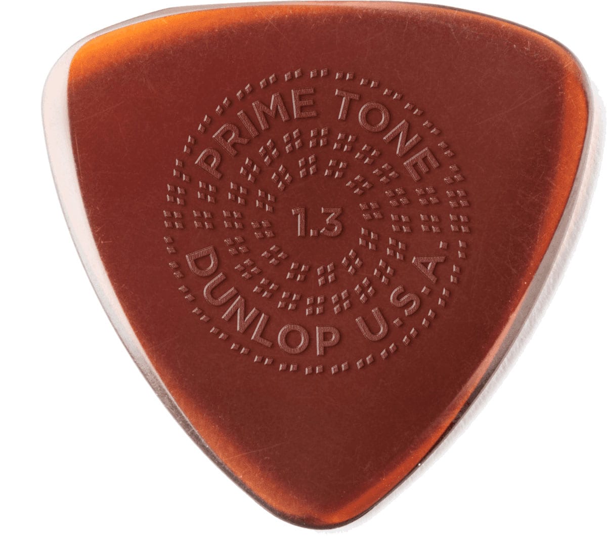 JIM DUNLOP MEDIATORS PRIMETONE SMALL TRIANGLE GRIP 1,3 MM PACK DE 12