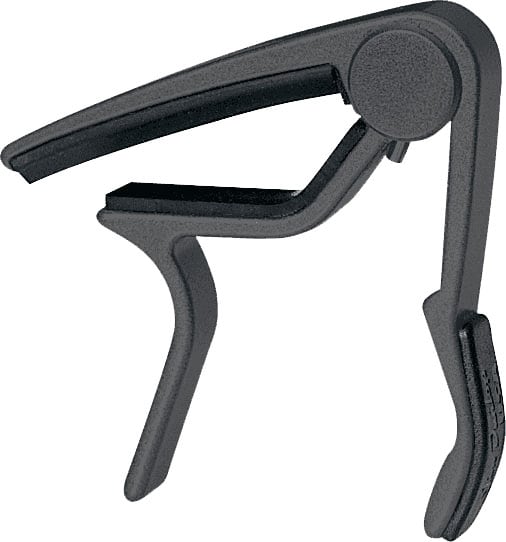 JIM DUNLOP CAPODASTRES TRIGGER AUTRES INSTRUMENTS CAPO POUR MANDOLINE, INCURVE, NOIR